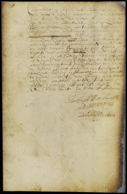 Deed of William Beeckman to Nicolaes Boot for a lot in New Amsterdam