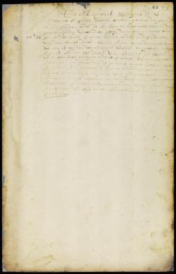 Patent of Roelof de Haes's widow for a plantation near Fort Casimir