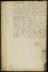 Patent of Jacob de Hinse for two lots by Fort Casimir