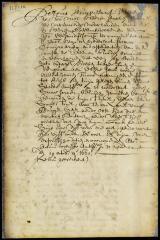 Patent of Elcke for a lot in New Amsterdam