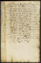 Patent of  Peter Meersen for a lot at Fort Orange (Albany)
