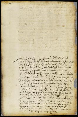 Patent of Hans Jongh and Daniel Stiger for a lot on Long Island