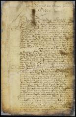 Patent of Jan Pietersen Slot for land on Manhattan Island