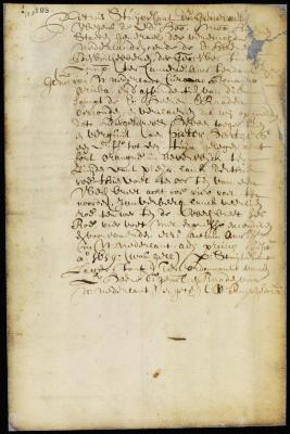 Patent of Peter Hartgers for a lot at Beverwyck, Fort Orange (Albany)