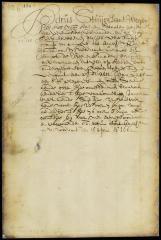 Patent of Adriaen van Laer for a lot in New Amsterdam