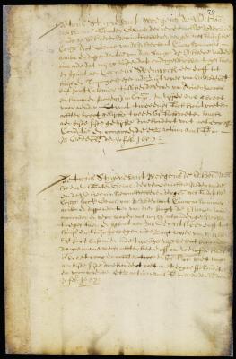 Patent of Jan Gerritsen for a lot near Fort Casimir