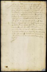 Patent of Jan Deckhoff for a lot at Fort Casimir