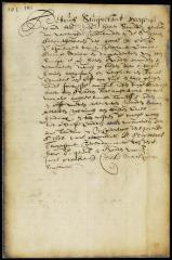 Patent of Thomas Chambers for a lot at Fort Orange (Albany)
