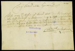 Certificate of Helmanus Wiltbank and John Kipshaven as to the qualifications of Cornelius Verhoof as a surveyor