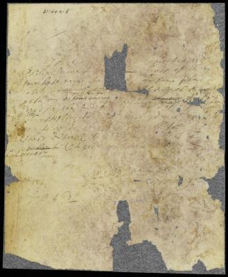 Letter from secretary Nicolls to capt. Cantwell