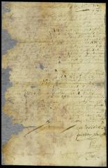 Statement of John Moll, Peter Alright, J. d'Haes and Wm. Smith of New Castle, relative to breaking open the trunk of Adam Wallis