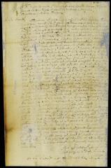 Petition of Andres Poulson concerning a grant of land in Apequarneny creek, Delaware River