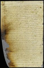 Letter from Philip Pocock to gov. Andros