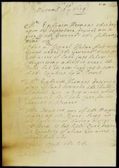 Memorandum of Ephraim Hermans for grants to Israel Helme, Otto Swanson and Laura Cock for 200 acres of land each