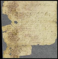 Letter from gov. Andros to the magistrates of the Whorekill and New Castle
