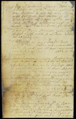 Abstract of Dr. Tymen Stiddem and Jacob Vandeveer's papers which were returned to them