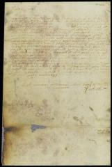 Letter from Edmund Cantwell to gov. Andros