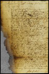 Letter from Cornelius Verhoofe