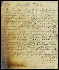 Deposition of Samuel Stiles concerning John Richardson