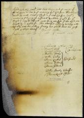Report of Daniel Wills regarding nominations for commissioners, sheriff, and clerk