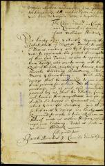 Order to the inhabitants of Elizabethtown and five neighboring towns to nominate magistrates