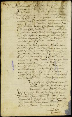 Grant of Shelter Island to Nathaniel Silvester