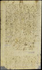 Bond of commander Benckes pledging his superiors to pay all expenses incurred by the Surinam and Zeehondt
