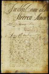 Commission of Peter Alrigs to be schout and commandant at the South river