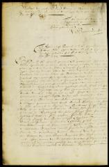 Order confiscating the four New England ships brought in by capt. Ewoutsen