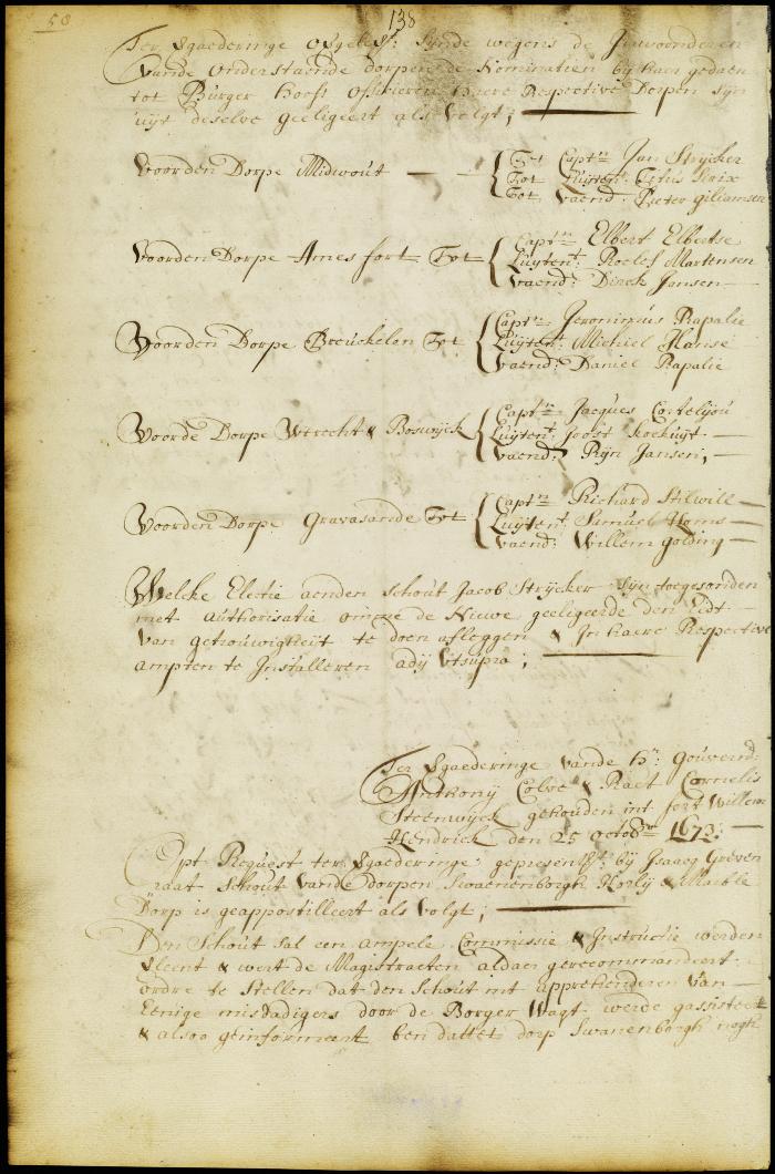 Orders on a petition for the better government of the Esopus