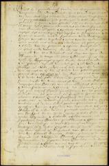 Proclamation ordering all strangers to depart the province and forbidding all correspondence with New England