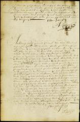 Commission of Isaac Grevenraet to be schout at Esopus