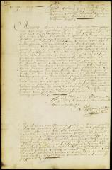 Sentence of Samuel Forman for disturbing public worship in the church at New Orange