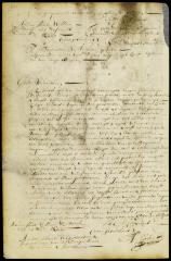 Letter from gov. Colve to the schout and magistrates of Harlem and Fordham