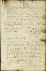 Letter from N. Bayard to lieut. Drayer