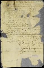 Caveat entered by the people of Westchester against granting a piece of land there to Roger Townsend