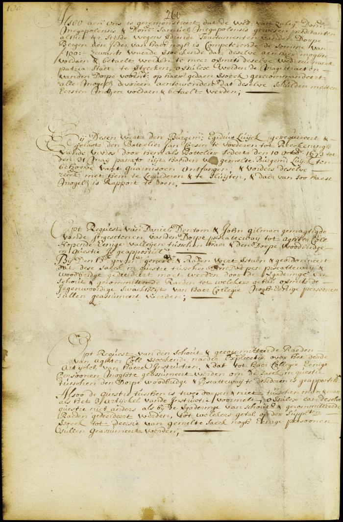 Order on a difference between the towns of Woodbrige and Piscattaway (N. J.)