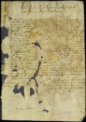 Petition of the schout and magistrates of Flushing
