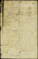 Petition of Elizabeth de Potter to be admitted as a preferred creditor of the late gov. Lovelace