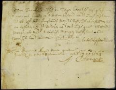 Return of survey of a tract of land on Staten Island for Jacob Gerritse and Zeger Gerritse