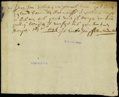 Return of survey of a parcel of land on Staten Island for Jan Scholten