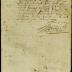 Receipt of John Safflin, curator of the estate of Thomas Willet, for a lot of peltries seized by the government and now released