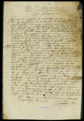 Petition of Isaac Melyn to be released from imprisonment
