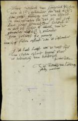 Certificate of the magistrates in favor of granting certain land on the west side of Staten Island to Henderick Rycken