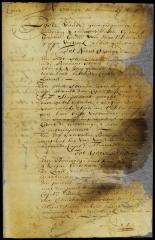 List of articles presented by capt. Knyff to the Lutheran church