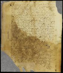 Patent of Peter Janse Mesier for a lot in New Orange