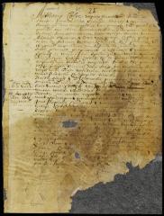Patent of George Cobbet for a lot in New Orange