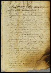 Pass to Lourens Sachariassen, skipper of the ship Welfare, for a voyage to Surinam