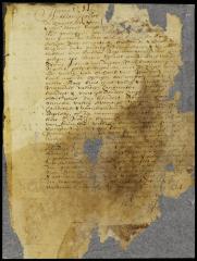 Patent of Paulus Regrinar for land on Staten Island