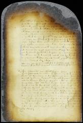 Order to the court messenger to serve the protest against Thomas Pell